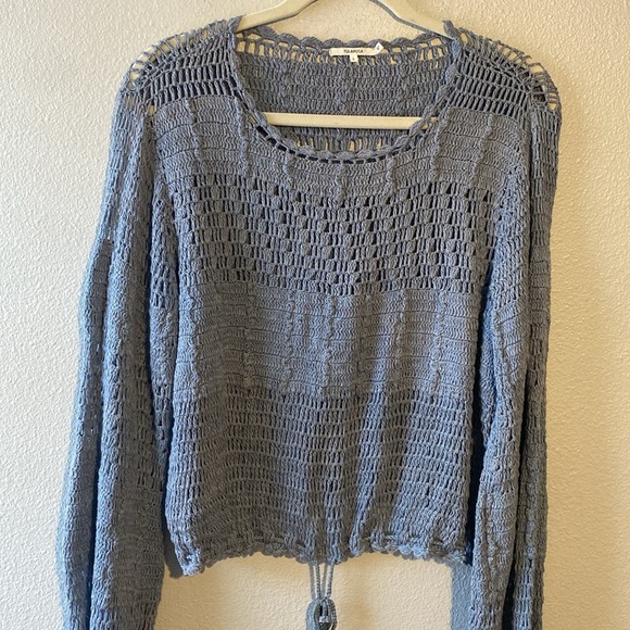 ularosa Willow Pullover Sweater Blue Sage - Picture 4 of 8